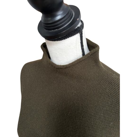 Theory 100% Cashmere Rollneck Sweater – Army Green – Women’s Small - Picture 3 of 8